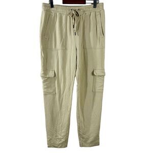 Banana Republic Women's Pants Beige‎ Elastic Waist Cargo Utility Jogger Size S